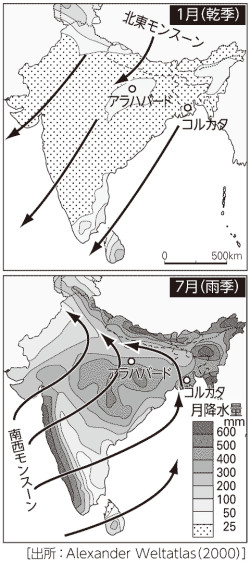 P 図1南アジアの農業 山川 二宮ictライブラリ