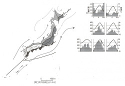 P 73図4砂漠気候とステップ気候の雨温図とハイサーグラフ 山川 二宮ictライブラリ