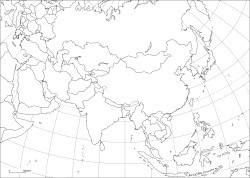 白地図素材集 東アジア 山川 二宮ictライブラリ