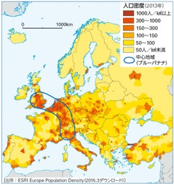 P 105図2ヨーロッパの気候区分図 山川 二宮ictライブラリ