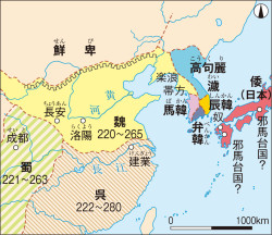 東アジア諸国の地図