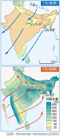 P 図1南アジアの農業 山川 二宮ictライブラリ