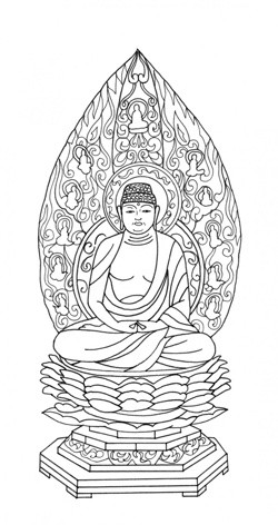 平等院鳳凰堂阿弥陀如来像 山川 二宮ictライブラリ