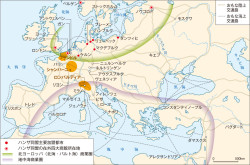 中世都市 交通路と二大商業圏 高校世界史 頁 カラー 山川 二宮ictライブラリ