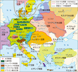 2 ヨーロッパの風土と人々 2 ヨーロッパ世界 山川 詳説世界史図録 74頁 山川 二宮ictライブラリ