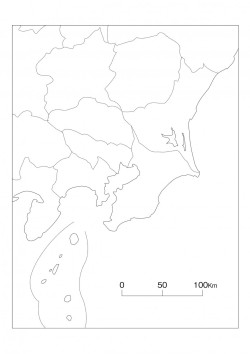 白地図 日本地図 県境あり 山川 二宮ictライブラリ