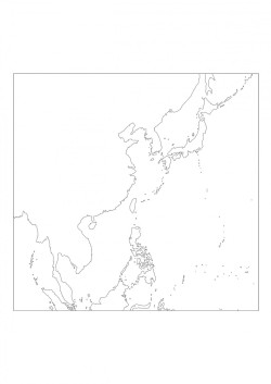 白地図素材集 東アジア 山川 二宮ictライブラリ