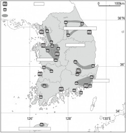 P 76図3韓国の工業地域 山川 二宮ictライブラリ